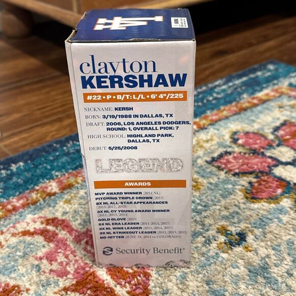 Clayton Kershaw Los Angeles Dodgers Bobblehead – #22 - Picture 4 of 6